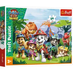 Paw Patrol Prapovijesno prijateljstvo 24 kom Maxi puzzle - Trefl