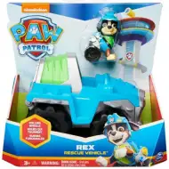 Paw Patrol: Osnovno vozilo i figura psa Rexa - Spin Master
