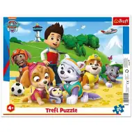 Paw Patrol puzzle set sa okvirom od 25 kom - Trefl