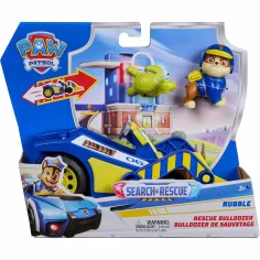Paw Patrol: Potraga i Spašavanje Zatezni Rubble vozilo s figuricom - Spin Master