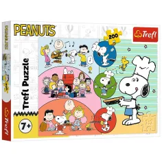 Peanuts Snoopy i prijatelji 200-dijelni puzzle - Trefl