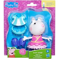 Peppa Pig: Odjevena Suzy figura set s dodacima - Hasbro