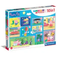 Peppa Pig puzzle set 10 u 1 - Clementoni
