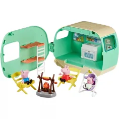 Peppa Pig tri mala praščića – set za igru s kamp-prikolicom i figuricama - Hasbro slika 2