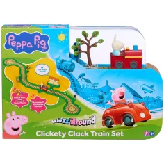Peppa prasica Whizz-Around Zecica Rebeka crveni vlak igračka set