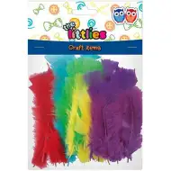 Perje u boji set od 30kom