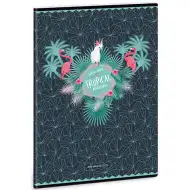 Pink Flamingo bilježnica na kockice A/4