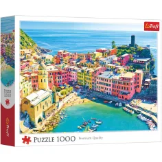 Pitoresk grad Vernazza, Ligurija, Italija 1000 dijelni puzzle - Trefl