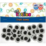 Plastične oči 12mm 100kom