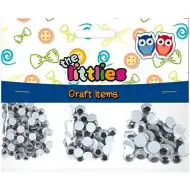 Plastične oči u tri veličine 150kom