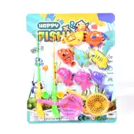 Plastični set za ribolov sa dva štapa i morskim životinjama