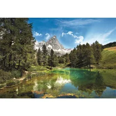 Nebesko plava jezera 1500kom HQC puzzle 84,5x59,5cm - Clementoni slika 2