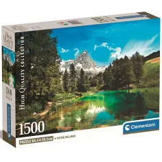 Nebesko plava jezera 1500kom HQC puzzle 84,5x59,5cm - Clementoni