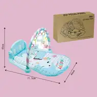 Plava podloga za igru ​​Happy Giraffe sa svjetlom i zvukom