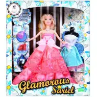 Plavokosa lutka u večernjoj haljini 29cm