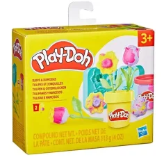 Play-Doh: Male cvjetove - Tulipan i narcisa set za plastelin - Hasbro