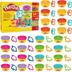 Play-Doh: Paket za zabavu s 24 komada plastelina i dodacima - Hasbro slika 2