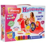 Play-Dough: Heroes Frizerski plastelin set 14kom