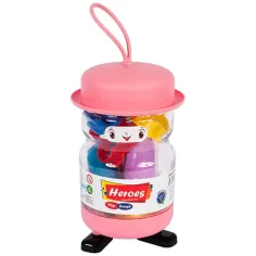 Play-Dough: Heroes plastelin set - razne vrste slika 3