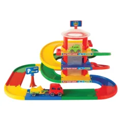 Play Tracks: Garaža na tri kata sa 2 autića - Wader slika 2