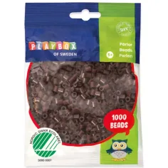 PlayBox: 5mm MIDI pegljivi perle 1000 komada smeđe boje
