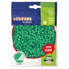 PlayBox: 5mm MIDI pegljivi perle 1000 komada u morskoj zelenoj boji