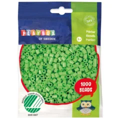 PlayBox: 5mm MIDI pegljivi perle u proljetnoj zelenoj boji, 1000 kom
