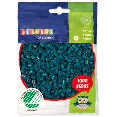 PlayBox: 5mm MIDI pegljive perle 1000 komada u tamno tirkiznoj boji