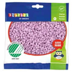 PlayBox: 5mm MIDI pegljivi biseri 6000 komada u pastelnim ljubičastoj boji