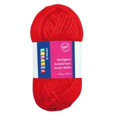 PlayBox: Akrylna pređa 50g crvena