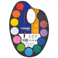 PlayBox: Akvarel set palete boja 12 komada s kistom