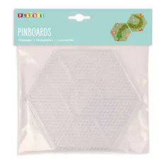 PlayBox: Paket šesterokutnih podloga za 5mm MIDI peglane perle, set od 2 komada