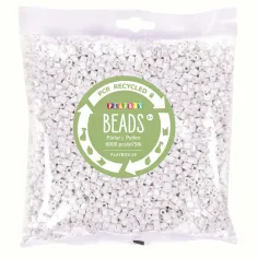 PlayBox: Reciklirane 5mm MIDI perle za peglanje 6000 komada u bijeloj boji