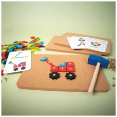 PlayBox: Set od 5 drvenih čekića slika 2