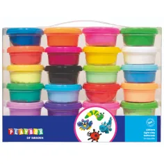 PlayBox: set od 24 komada gline koja se suši na zraku