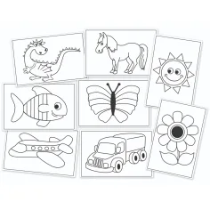 PlayBox: Set bojivih kartica za šivanje 48 kom.