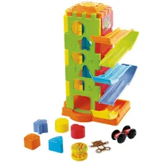 Playgo: 5-u-1 razvojna toranj-igračka za bebe slika 2