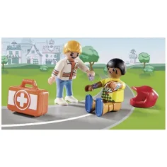 Playmobil: Duck on Call Hitna pomoć na dužnosti tijekom nesreće na utrci (70919) slika 4