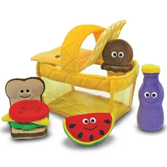 Plišana košara za piknik 9kom - Melissa & Doug slika 3