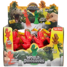 Plopper skakući dinosaurus u više varijanti 12cm 1 kom