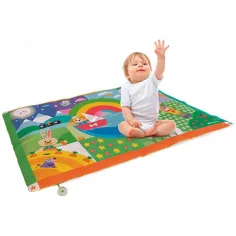 Podloga za igru ​​sa životinjama 135x90cm - Clementoni baby slika 2
