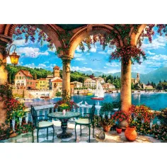 Pogled na jezero Como 1000-dijelni HQC puzzle - Clementoni slika 2