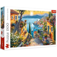 Pogled na more 1500-dijelni puzzle - Trefl