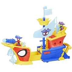 Spidey i njegovi čudesni prijatelji Waterwebs: Spideyjev piratski brod, set za igru - Hasbro slika 2