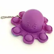 Pop it polip za ključeve u nekoliko boja