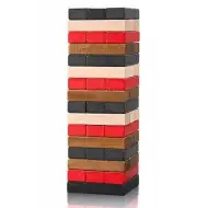 Popularna jenga igra Tower builder - Woodyland