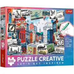 Pozdrav iz Londona – 500 komada Creative puzzle – Trefl