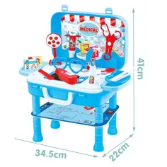 Prijenosni medicinski stol u skladištu 34,5x22x41cm slika 2
