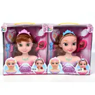 Princes glava od lutke za friziranje - dvije vrste