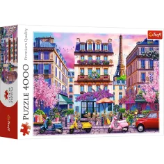 Proljeće u Parizu 4000-dijelni puzzle - Trefl
